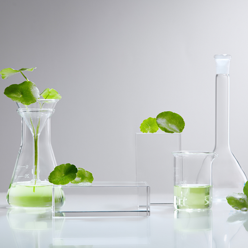 A woman massaging Ashwagandha oil into her scalp